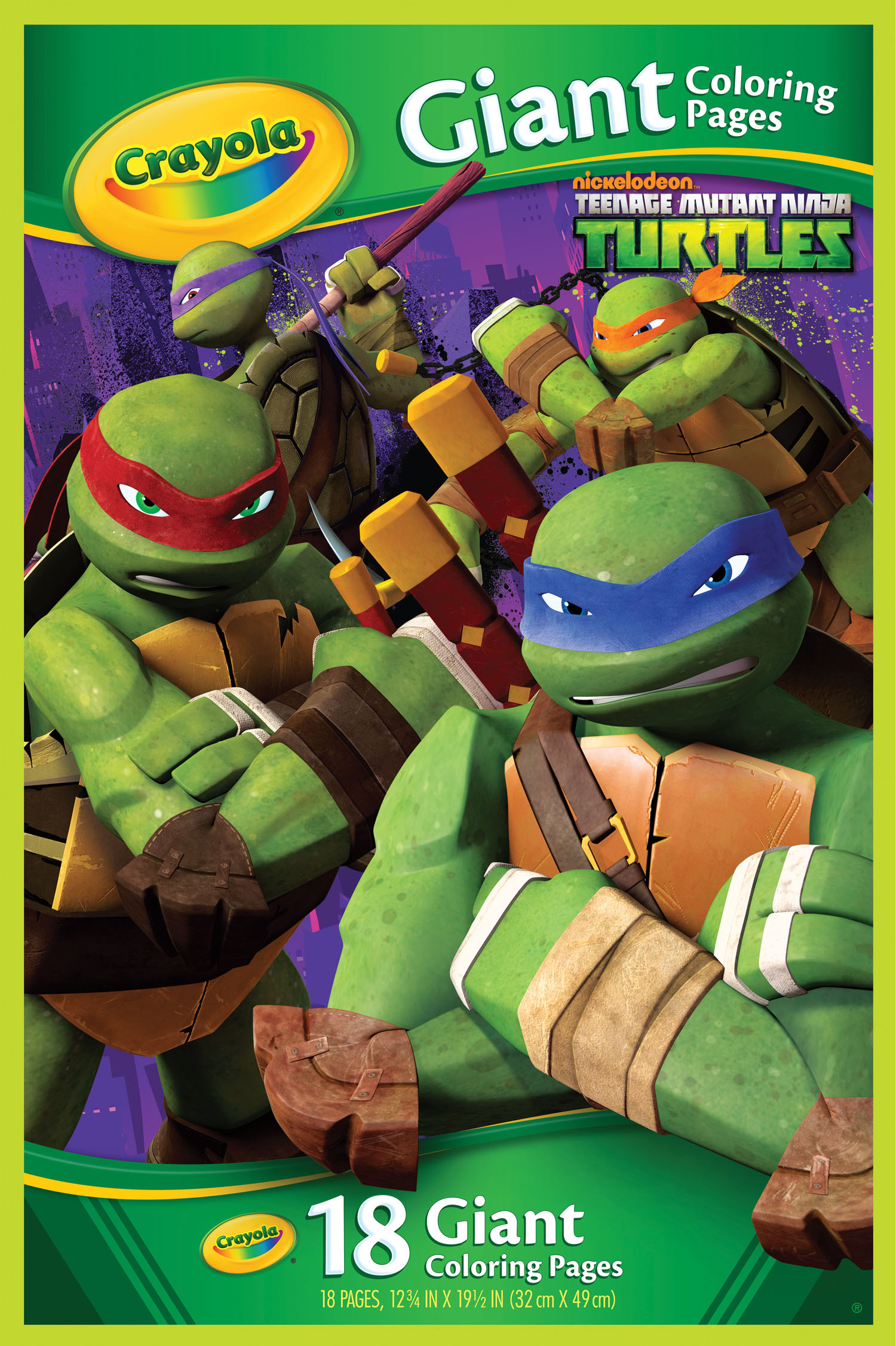 Giant Teenage Mutant Ninja Turtles Coloring Pages, Crayola.com