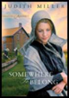 Somewhere to Belong - Judith Miller